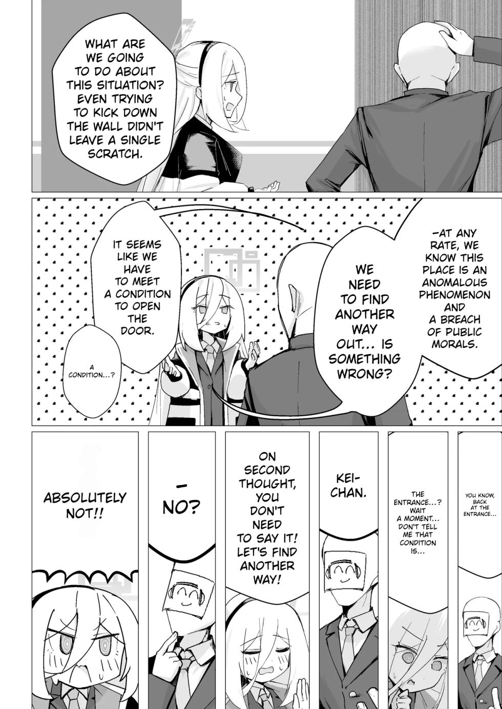 [Hitamuki Koubou (Ganbaru)] Tokuigenshou Sousabu - Katsudou Houkokusho K | Special Phenomenon Investigation Task Force - Activity Report K (Blue Archive) [English] [Kei Kei Scans] [Digital] - Page 7