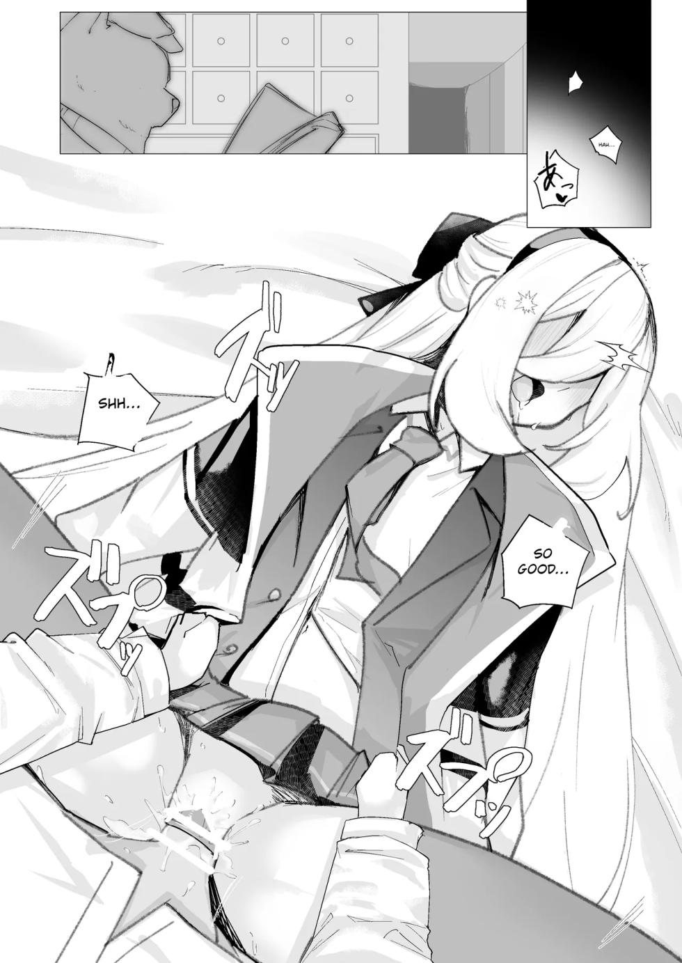 [Hitamuki Koubou (Ganbaru)] Tokuigenshou Sousabu - Katsudou Houkokusho K | Special Phenomenon Investigation Task Force - Activity Report K (Blue Archive) [English] [Kei Kei Scans] [Digital] - Page 12
