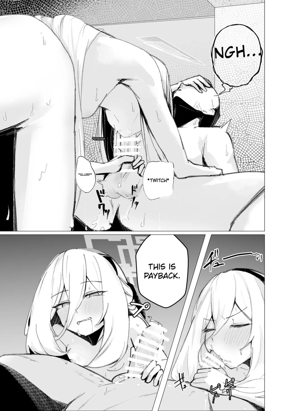 [Hitamuki Koubou (Ganbaru)] Tokuigenshou Sousabu - Katsudou Houkokusho K | Special Phenomenon Investigation Task Force - Activity Report K (Blue Archive) [English] [Kei Kei Scans] [Digital] - Page 20