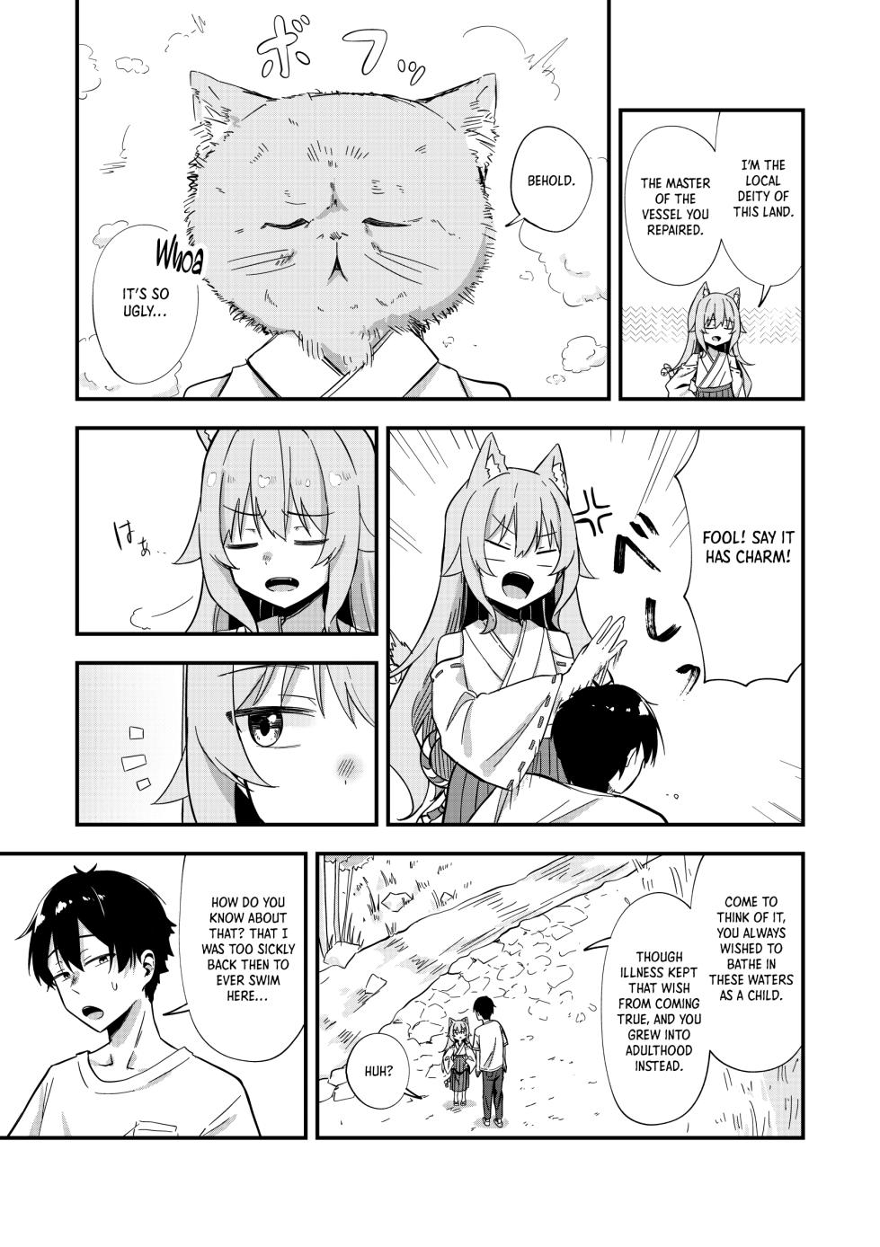 [Nechosuke. (Yakimochi)] Kiekake no Chippai Nekogami-sama ~Saigo wa Tappuri Tanoshimasete Morau kara no~｜A Fading Flat-Chested Cat Goddess: One Last Wild Night to Remember  [English] [Crystallized] [Digital] - Page 12