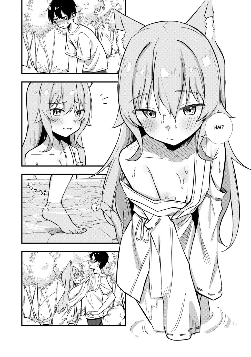 [Nechosuke. (Yakimochi)] Kiekake no Chippai Nekogami-sama ~Saigo wa Tappuri Tanoshimasete Morau kara no~｜A Fading Flat-Chested Cat Goddess: One Last Wild Night to Remember  [English] [Crystallized] [Digital] - Page 15