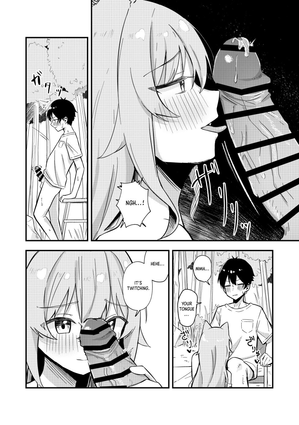 [Nechosuke. (Yakimochi)] Kiekake no Chippai Nekogami-sama ~Saigo wa Tappuri Tanoshimasete Morau kara no~｜A Fading Flat-Chested Cat Goddess: One Last Wild Night to Remember  [English] [Crystallized] [Digital] - Page 19