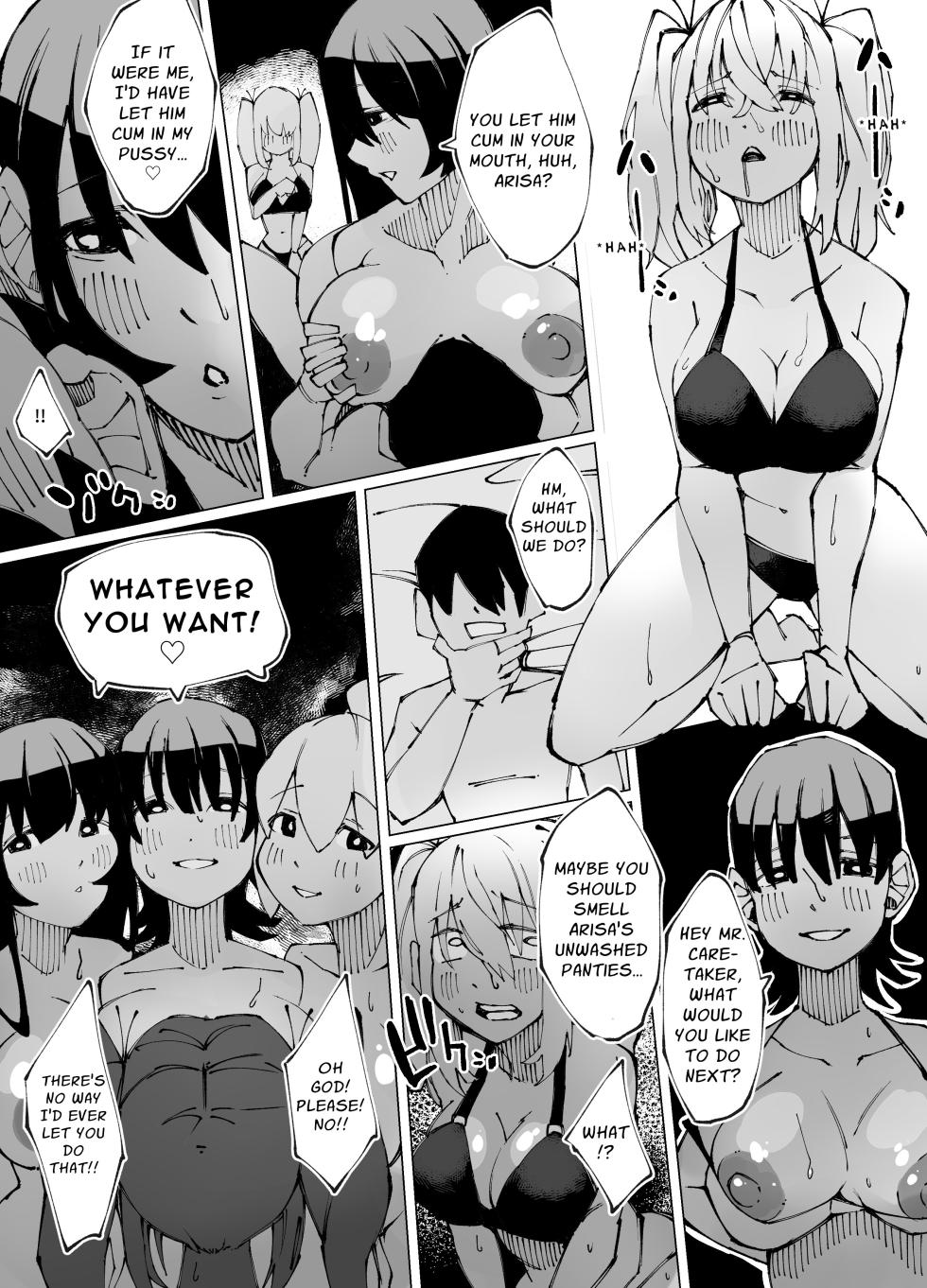 [Nedoko de Nidone (Nashio.)] I Became the Caretaker of a Harem Dorm Full of Horny Girls 2 [English] [Kani] - Page 17