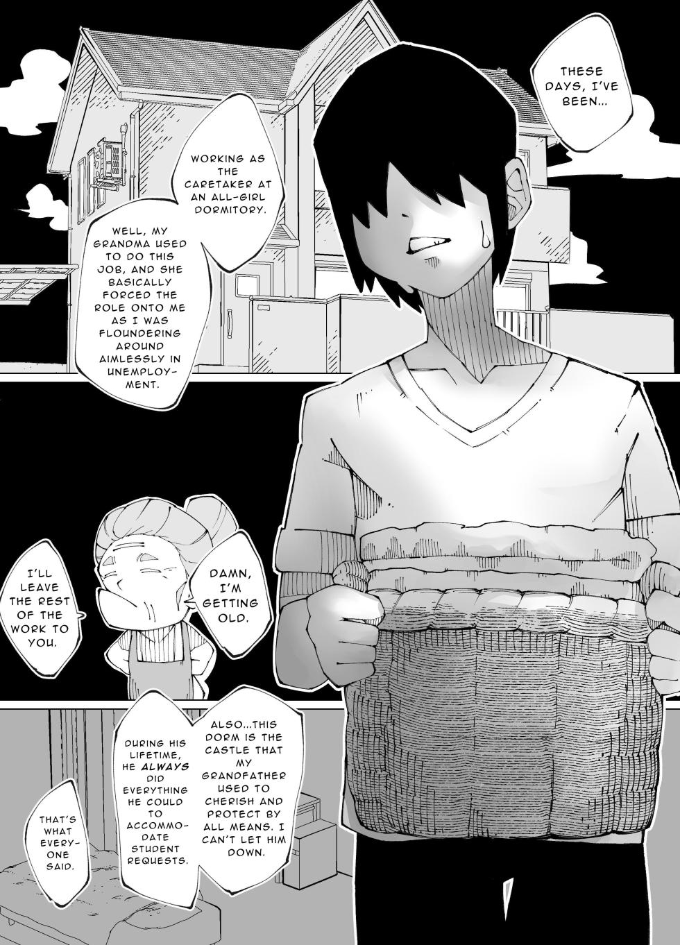 [Nedoko de Nidone (Nashio.)] I Became the Caretaker of a Harem Dorm Full of Horny Girls [English] [Kani] - Page 3