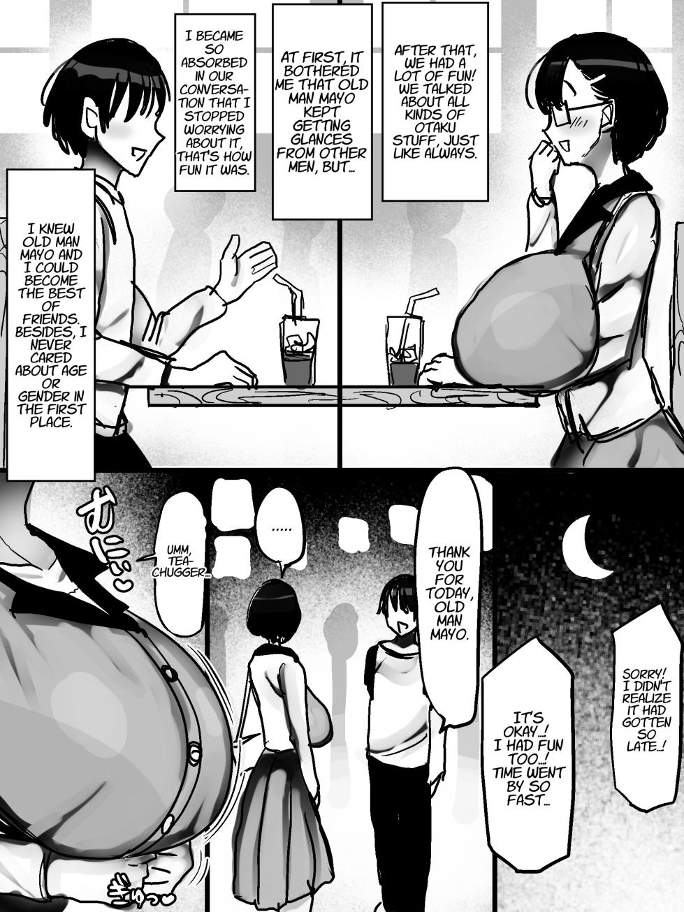 [Marimo Extension (Marimofu)] Net de Shiriatta Jimi Megane Bakunyuu to Otomodachi Koubi Shichau Hanashi | Friend Sex with the Huge-Breasted Plain Bespectacled Babe I Met Online [English] [MayoTL] - Page 6