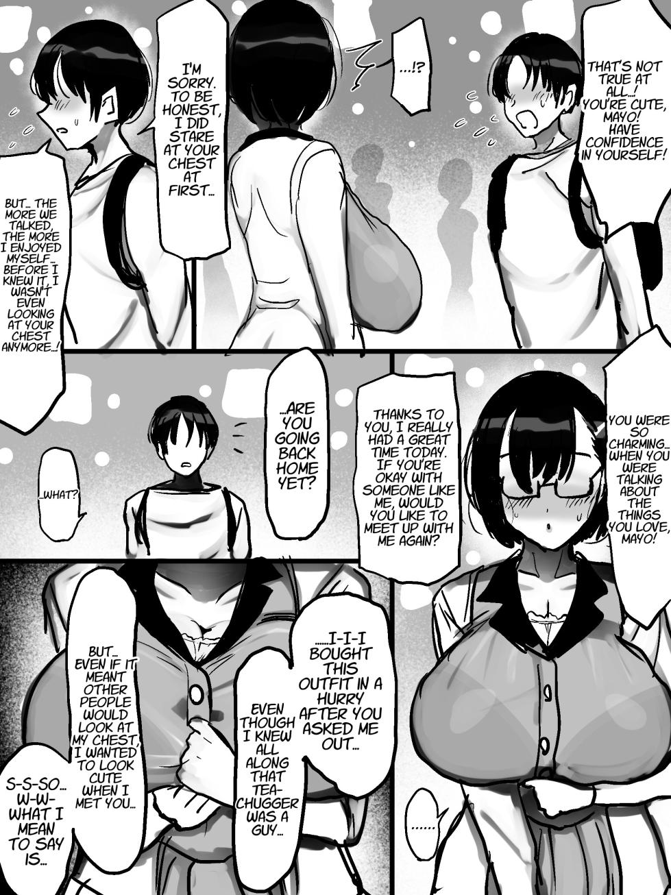 [Marimo Extension (Marimofu)] Net de Shiriatta Jimi Megane Bakunyuu to Otomodachi Koubi Shichau Hanashi | Friend Sex with the Huge-Breasted Plain Bespectacled Babe I Met Online [English] [MayoTL] - Page 9