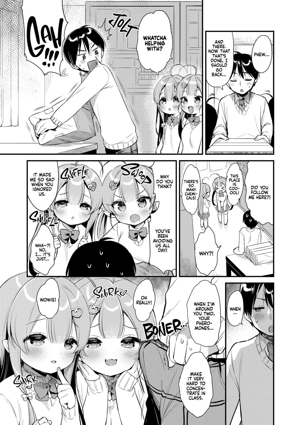 [Usashiro Mani] A Snack of the Succubus Sisters [English] [J18] [Uncensored] - Page 4