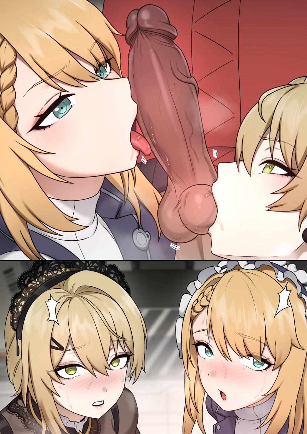 [Mackgee] GFL2 MAIDS [Textless] - Page 12