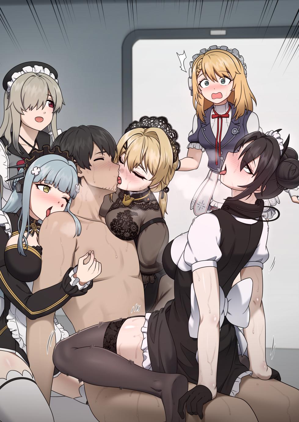 [Mackgee] GFL2 MAIDS [Textless] - Page 18