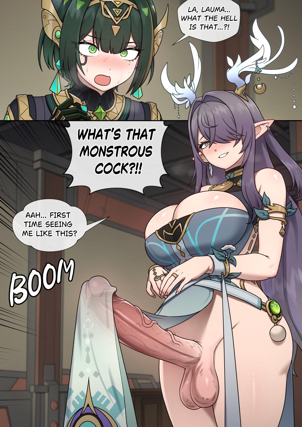 [MACKGEE] LAUMA X NEFER (Genshin Impact) [English, Japanese, Korean, Chinese] - Page 1