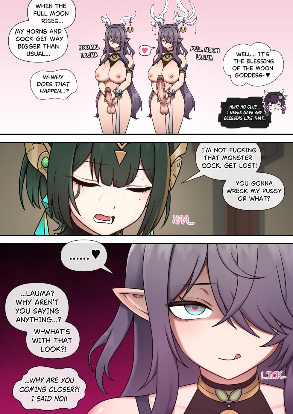 [MACKGEE] LAUMA X NEFER (Genshin Impact) [English, Japanese, Korean, Chinese] - Page 2