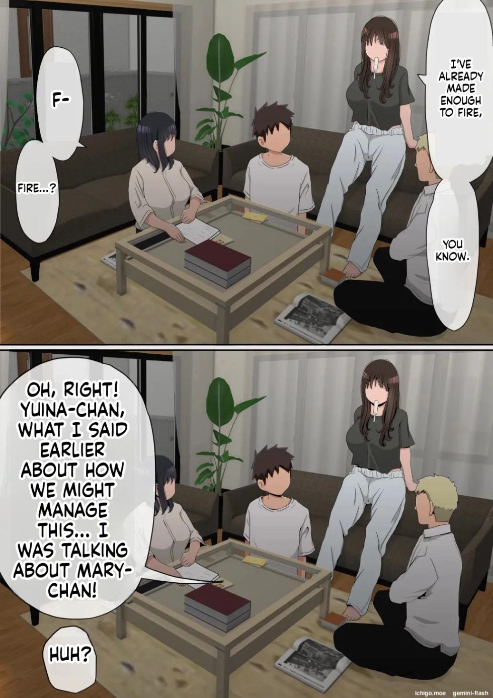 [Akahon Akamoto] Ore no Kyonyuu Kanojo ga, Yarichin ni Ie no Naka de NTR [MTL] - Page 37