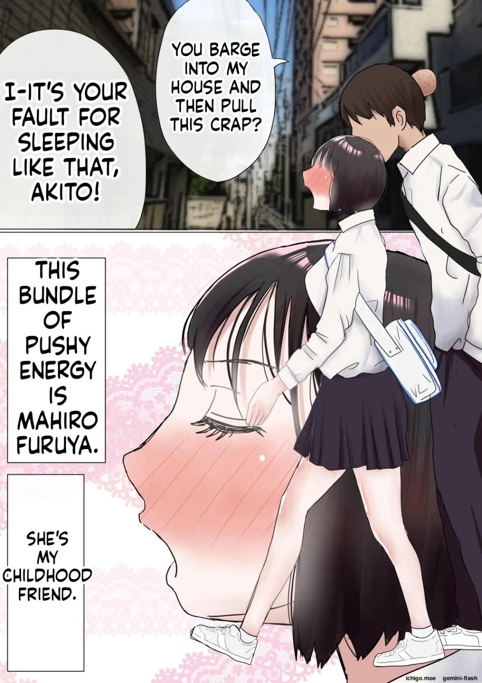 [Akahon Akamoto] Ore no Hatsukoi Osananajimi ga, Otoko Tomodachi no SeFri datta Ken NTR Fuumi [MTL] - Page 5