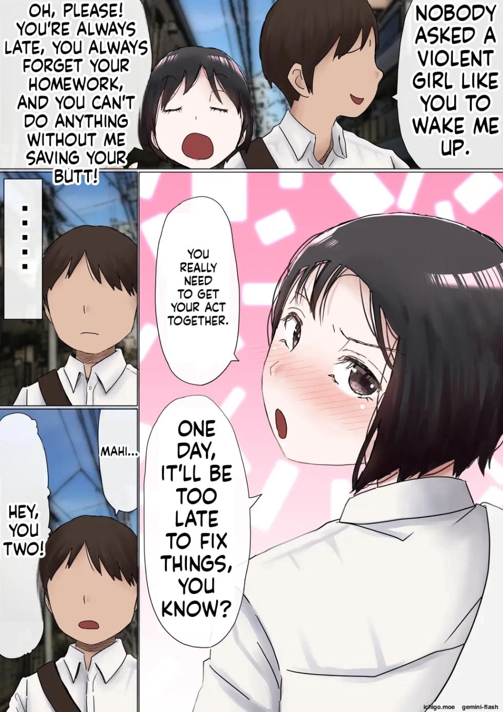 [Akahon Akamoto] Ore no Hatsukoi Osananajimi ga, Otoko Tomodachi no SeFri datta Ken NTR Fuumi [MTL] - Page 6