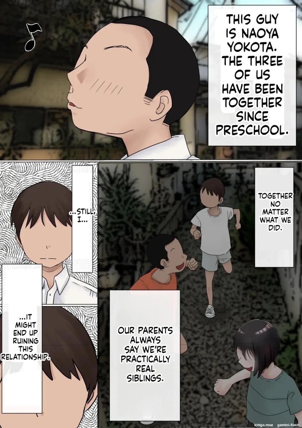[Akahon Akamoto] Ore no Hatsukoi Osananajimi ga, Otoko Tomodachi no SeFri datta Ken NTR Fuumi [MTL] - Page 8