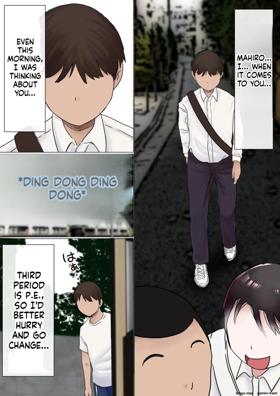 [Akahon Akamoto] Ore no Hatsukoi Osananajimi ga, Otoko Tomodachi no SeFri datta Ken NTR Fuumi [MTL] - Page 9