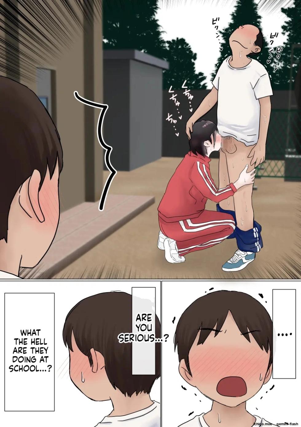 [Akahon Akamoto] Ore no Hatsukoi Osananajimi ga, Otoko Tomodachi no SeFri datta Ken NTR Fuumi [MTL] - Page 10