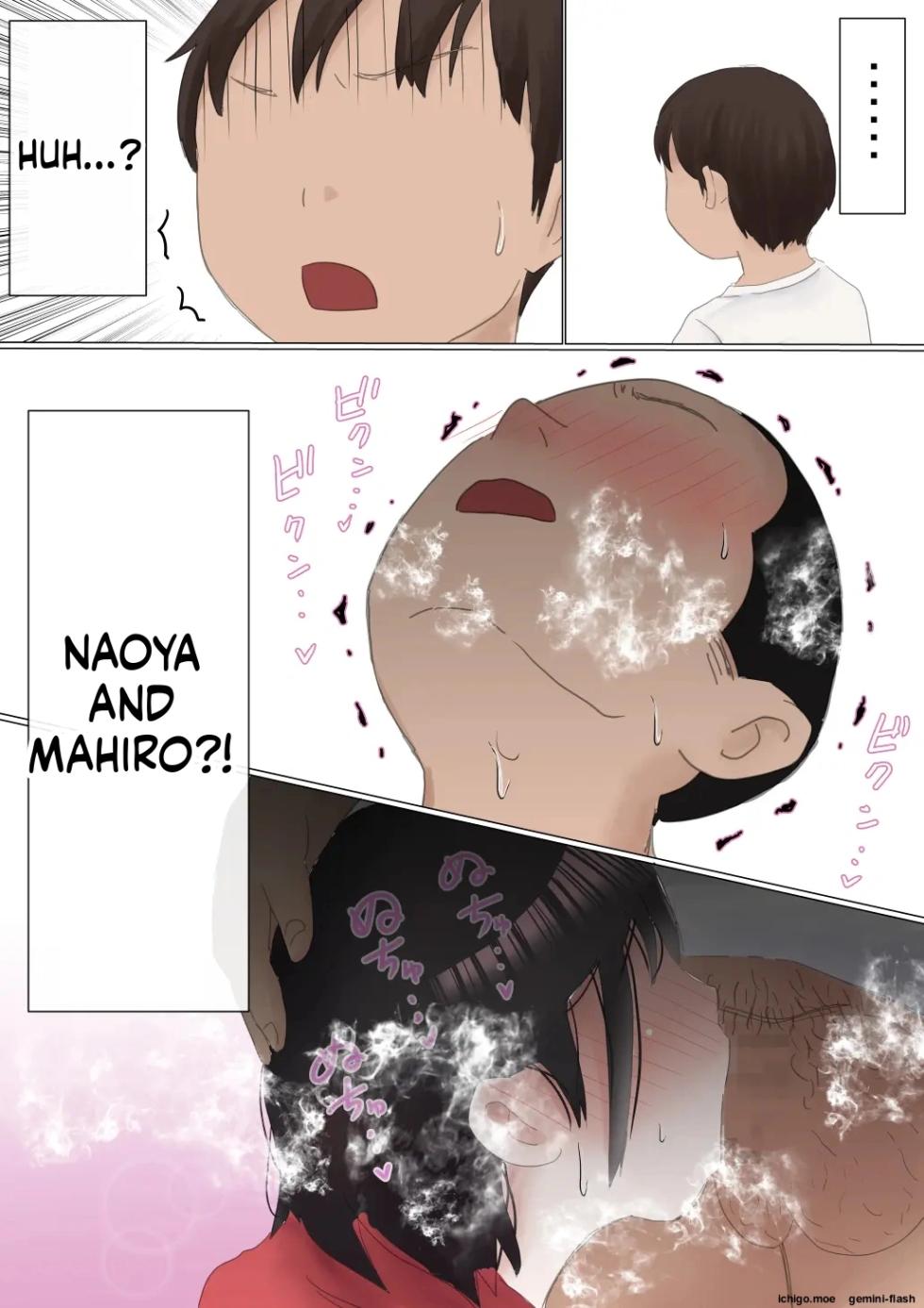 [Akahon Akamoto] Ore no Hatsukoi Osananajimi ga, Otoko Tomodachi no SeFri datta Ken NTR Fuumi [MTL] - Page 11