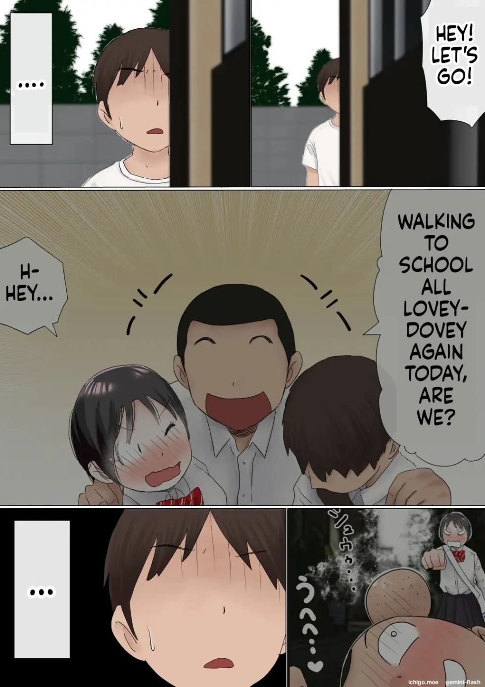 [Akahon Akamoto] Ore no Hatsukoi Osananajimi ga, Otoko Tomodachi no SeFri datta Ken NTR Fuumi [MTL] - Page 16