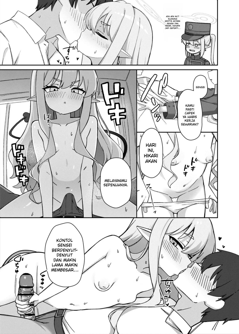 [MILKBOX] Double Melon no Yokujou Yuuwaku (Blue Archive) [Indonesian] [Digital] - Page 7