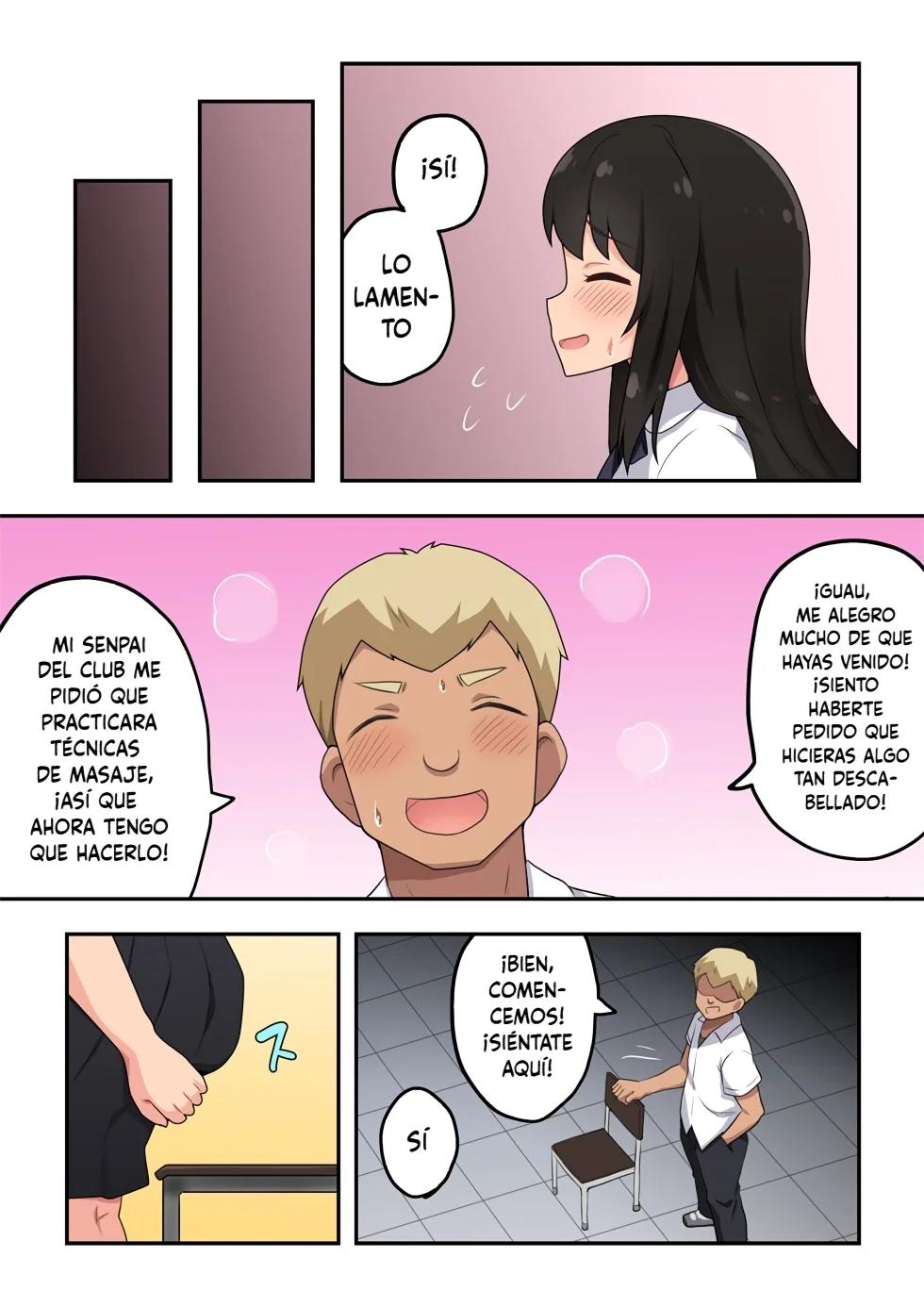 [Fukurou Naru Tori] Oshijaku Kanojo wa Tanomarete...｜Se Dejó Convenver Fáclmente y, cuando se le Preguntó... [Spanish] [Hs enfermos] - Page 10