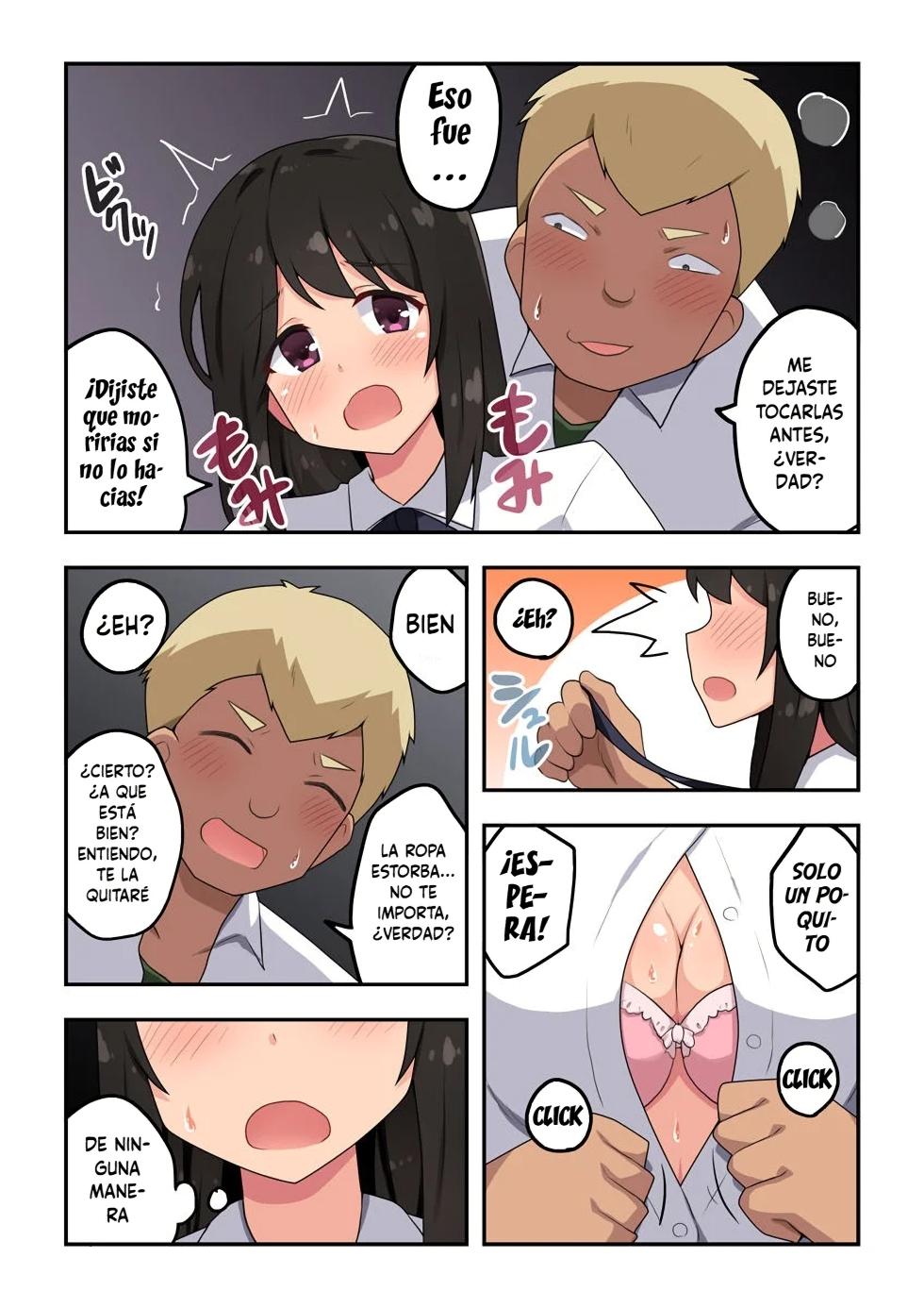 [Fukurou Naru Tori] Oshijaku Kanojo wa Tanomarete...｜Se Dejó Convenver Fáclmente y, cuando se le Preguntó... [Spanish] [Hs enfermos] - Page 13