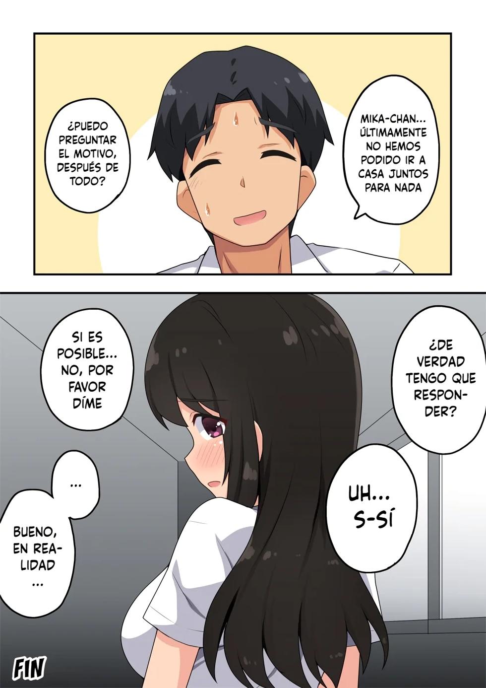 [Fukurou Naru Tori] Oshijaku Kanojo wa Tanomarete...｜Se Dejó Convenver Fáclmente y, cuando se le Preguntó... [Spanish] [Hs enfermos] - Page 28