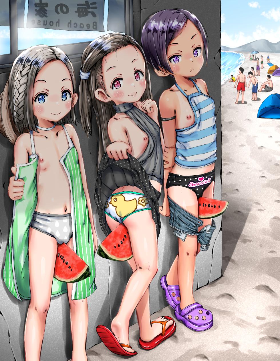 [ひ~げぇぽん] お盆休みですからね♬田舎に帰って海行って服脱いで露出しましょう♡( ＾ω＾ ) (2026-08-13 Pixiv Fanbox) - Page 8