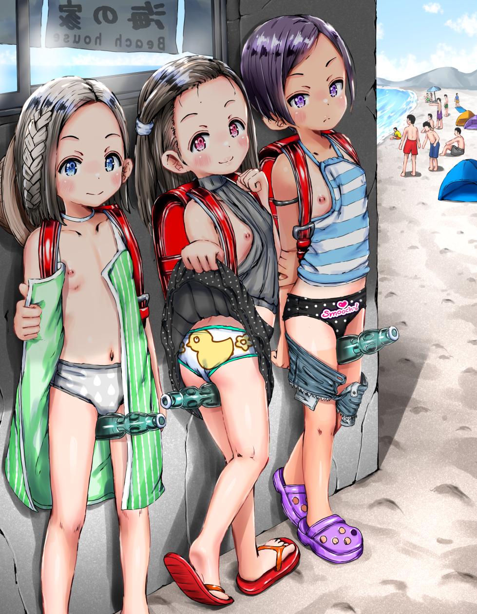 [ひ~げぇぽん] お盆休みですからね♬田舎に帰って海行って服脱いで露出しましょう♡( ＾ω＾ ) (2026-08-13 Pixiv Fanbox) - Page 25