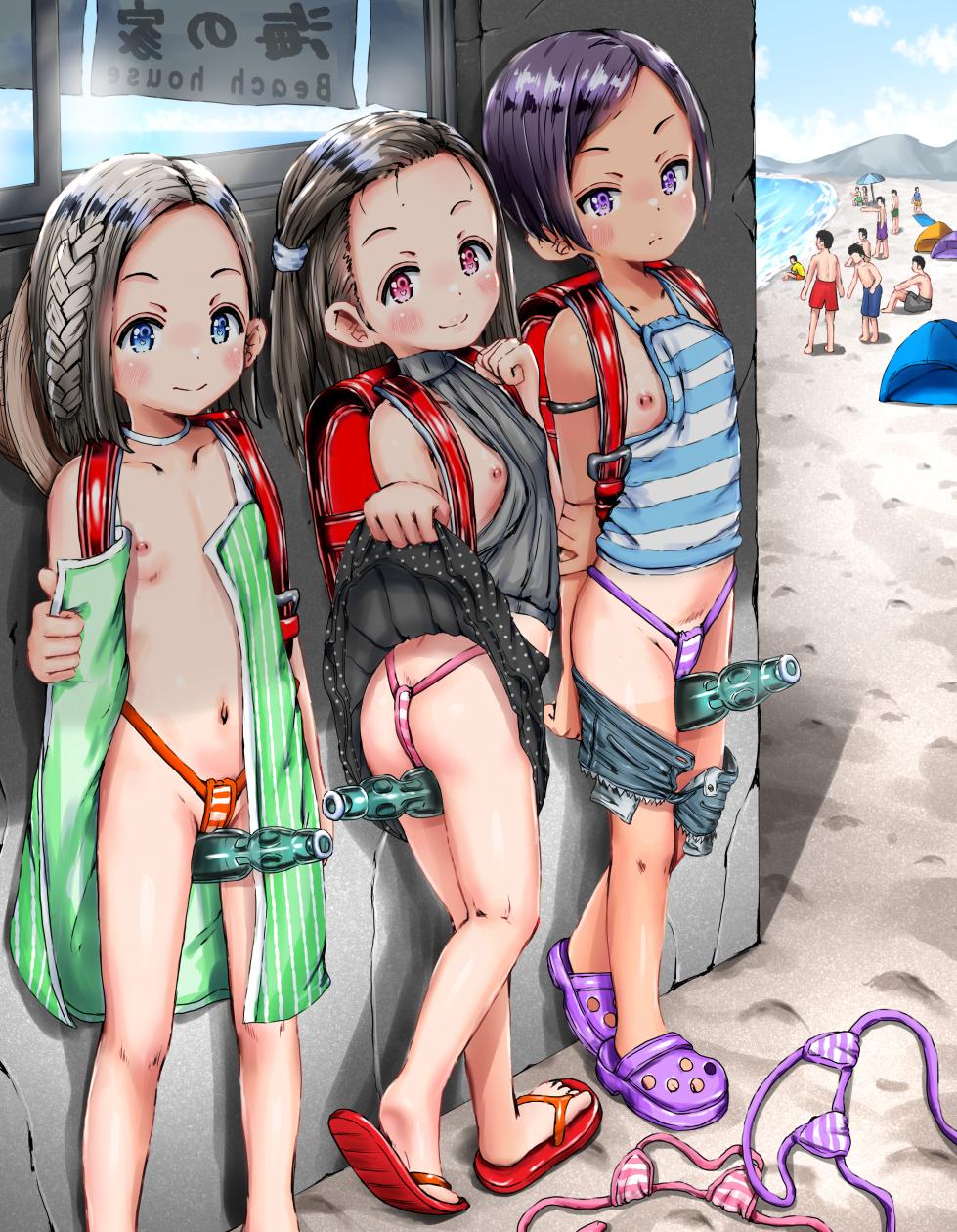[ひ~げぇぽん] お盆休みですからね♬田舎に帰って海行って服脱いで露出しましょう♡( ＾ω＾ ) (2026-08-13 Pixiv Fanbox) - Page 30