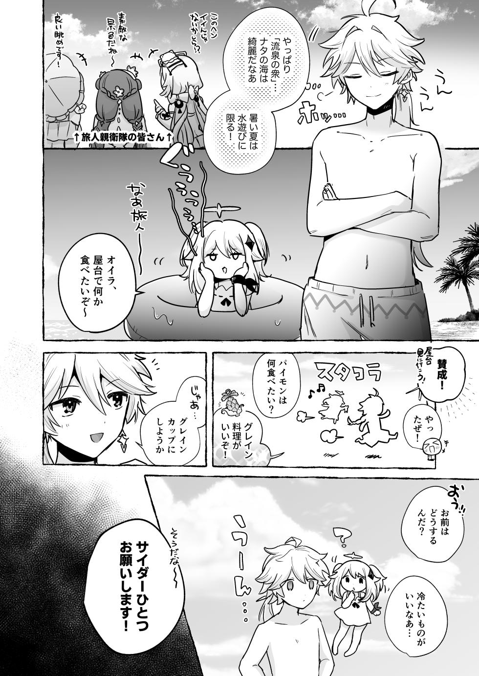 [ハッピーショップ(みや)] 溺愛執着 ラブ♡ゲーム2 -Summer- (Genshin Impact) [Digital] - Page 6