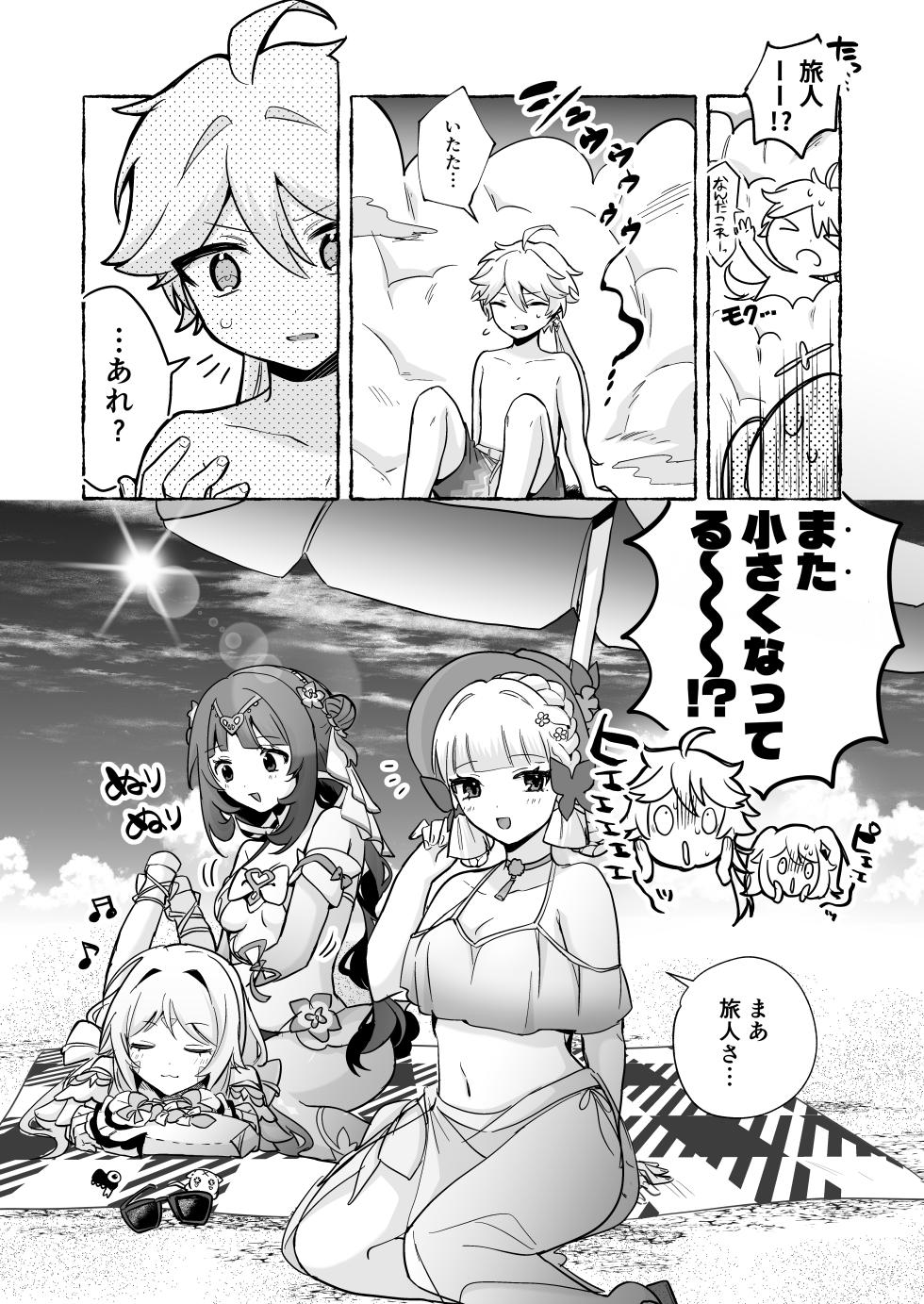 [ハッピーショップ(みや)] 溺愛執着 ラブ♡ゲーム2 -Summer- (Genshin Impact) [Digital] - Page 8