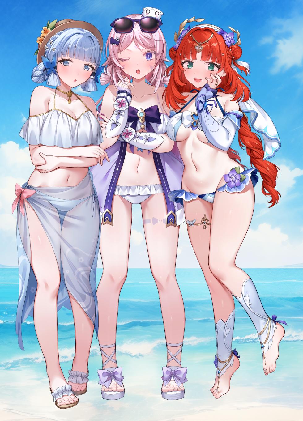 [ハッピーショップ(みや)] 溺愛執着 ラブ♡ゲーム2 -Summer- (Genshin Impact) [Digital] - Page 29