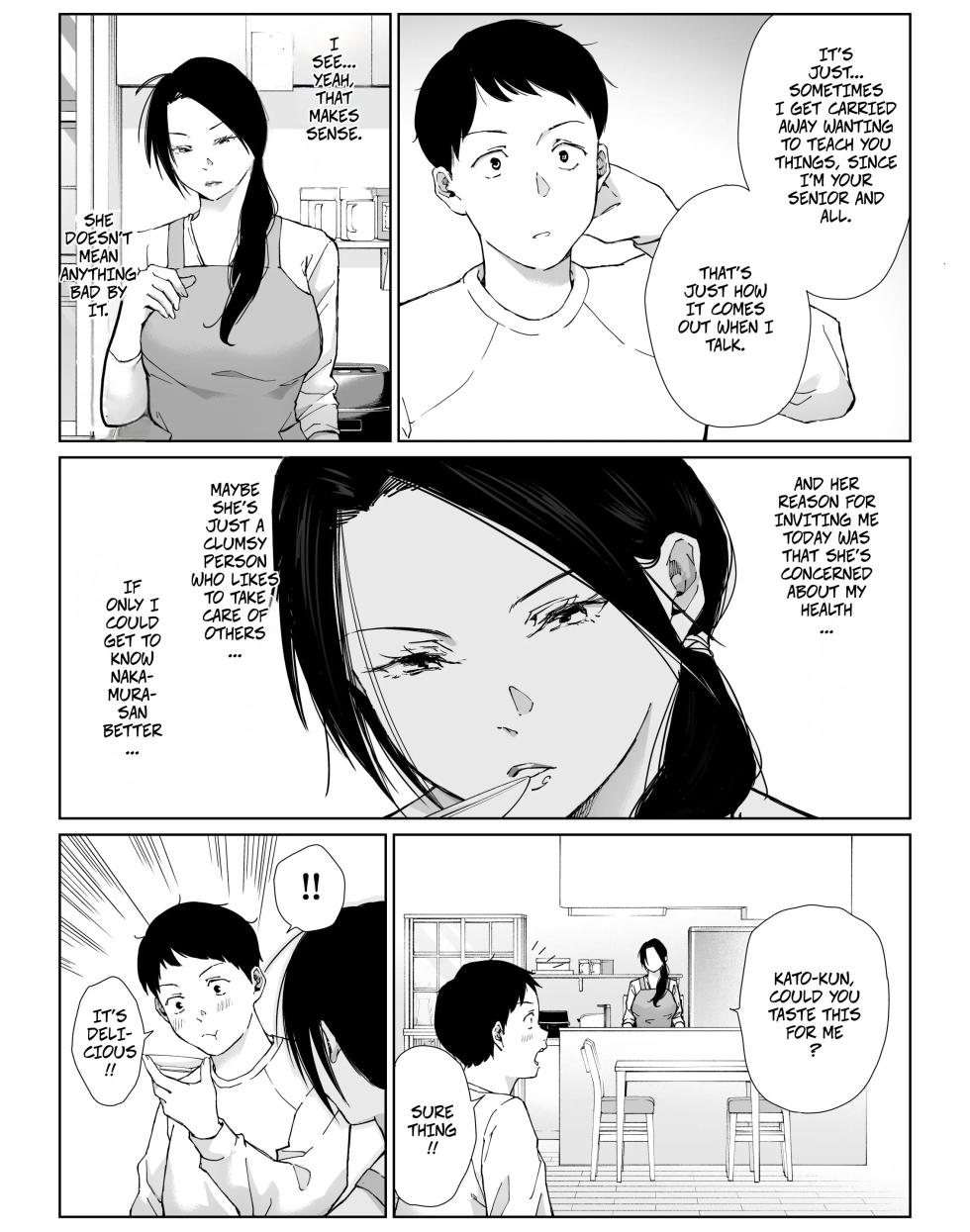 [Higehurai] How My Strict Senior At Work, a 36 Year-old Housewife, Got Drunk and Fucked Me Hard - Page 12