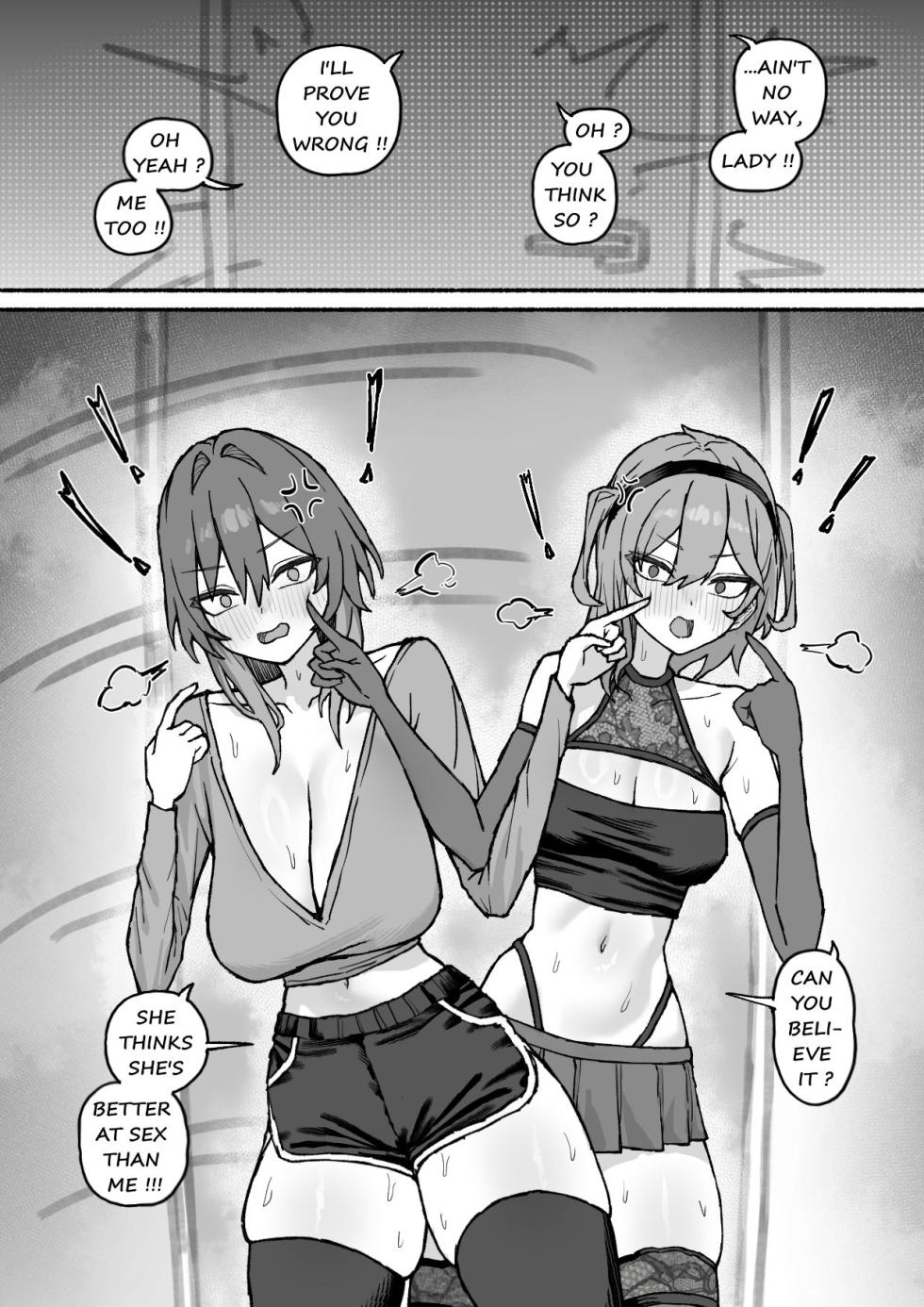 [Falboij] [HoloHarem] Kronii X Kaela 3P SEX [English] - Page 1